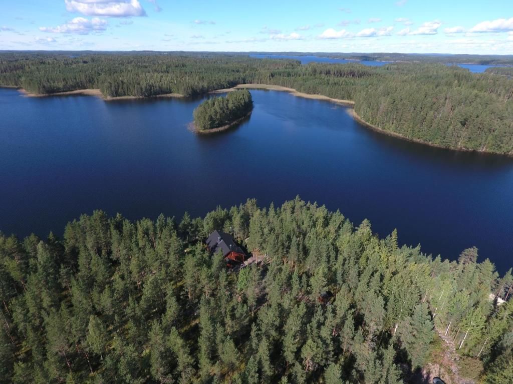 Шале Loma-Väkkärä Holiday Cabins Saimaa Liiansaari-58